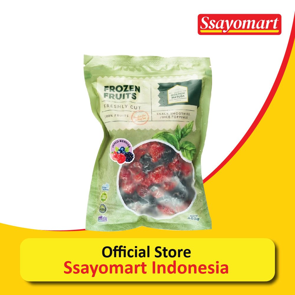 

Golden Natura Mixed Berries Frozen 450gr