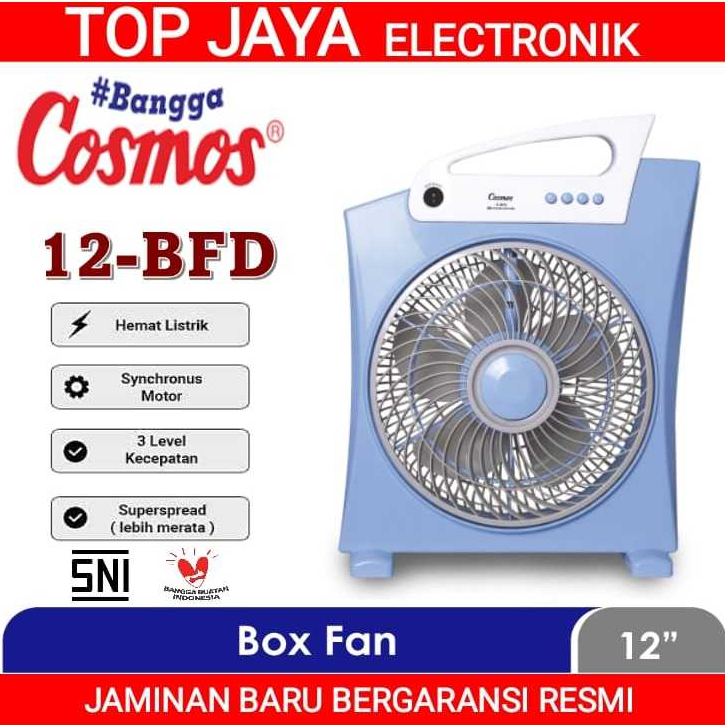 KIPAS ANGIN COSMOS 12 INCH 12BFD/BOX FAN COSMOS 12 INCH 12BFD NEW SERIES