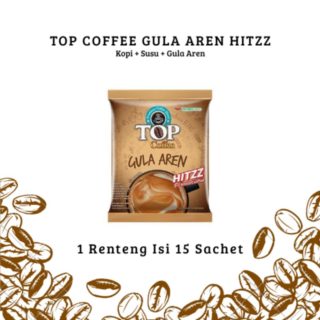 

TOP GULA AREN HITZZ ( 1 Renteng Isi 15 Sachet)