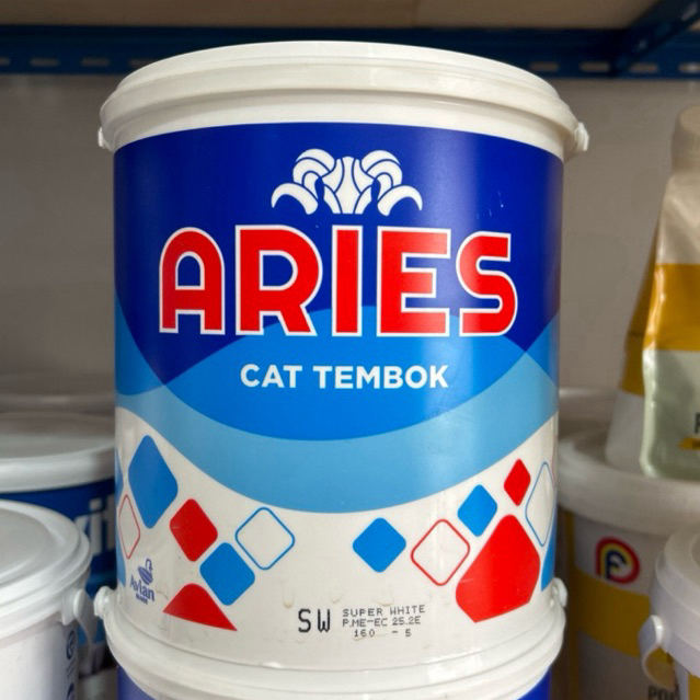 Cat tembok aries 5kg