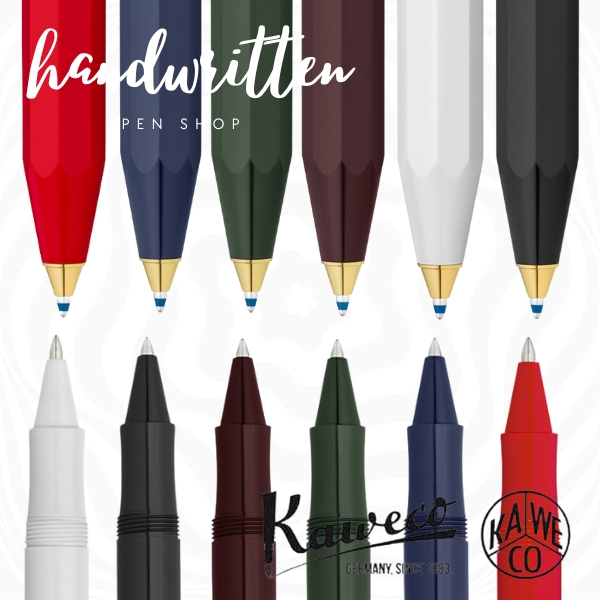 

KAWECO Sport Ballpoint | Gel Rollerball Pen / Sign Pen Classic - Skyline - Frosted / Pulpen