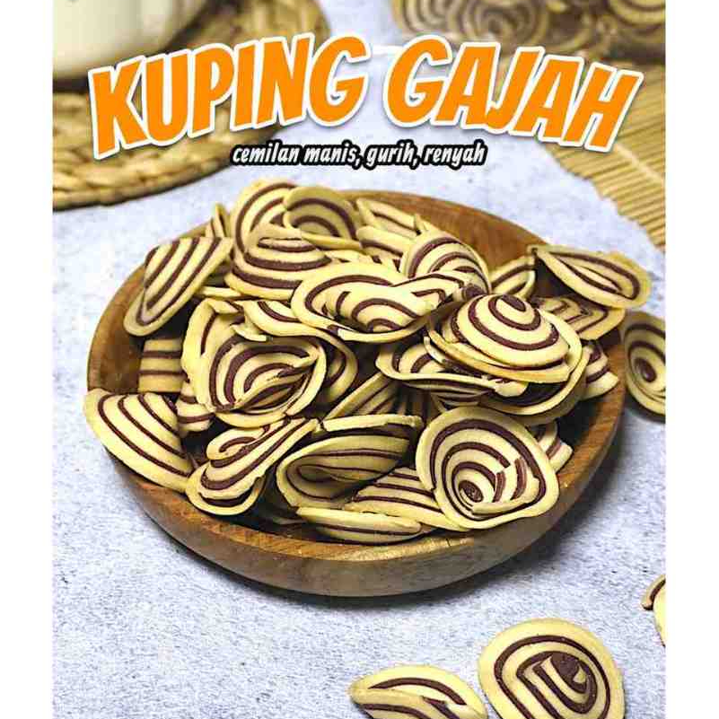 

SNACK KUPING GAJAH COKLAT 250 GRAM