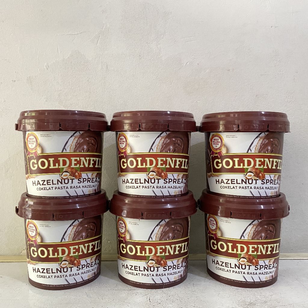 

Goldenfil hazelnut spread 1 kg | goldenfil hazelnut spread | selai goldenfil