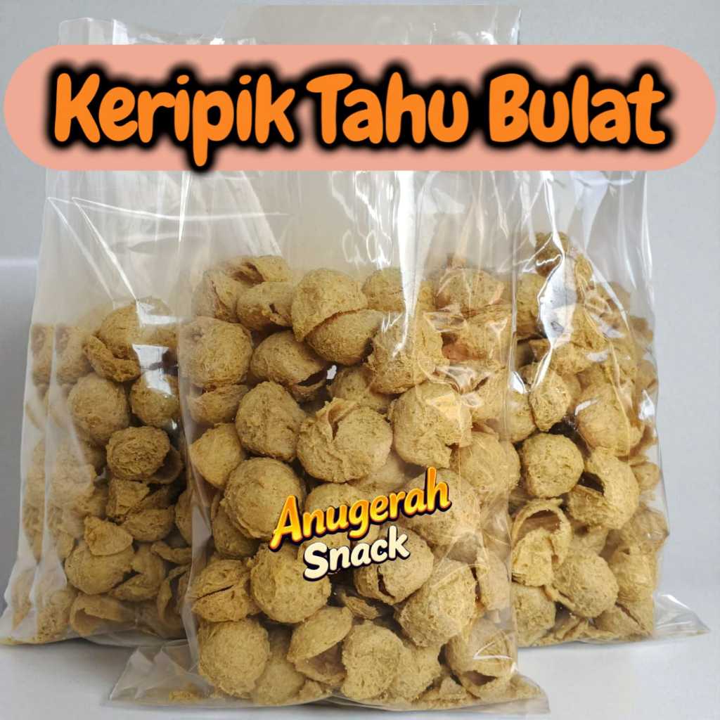 

Kripik tahu bulat walik yuka / kripik tahu walik yuka/Tahu pong bulat walik