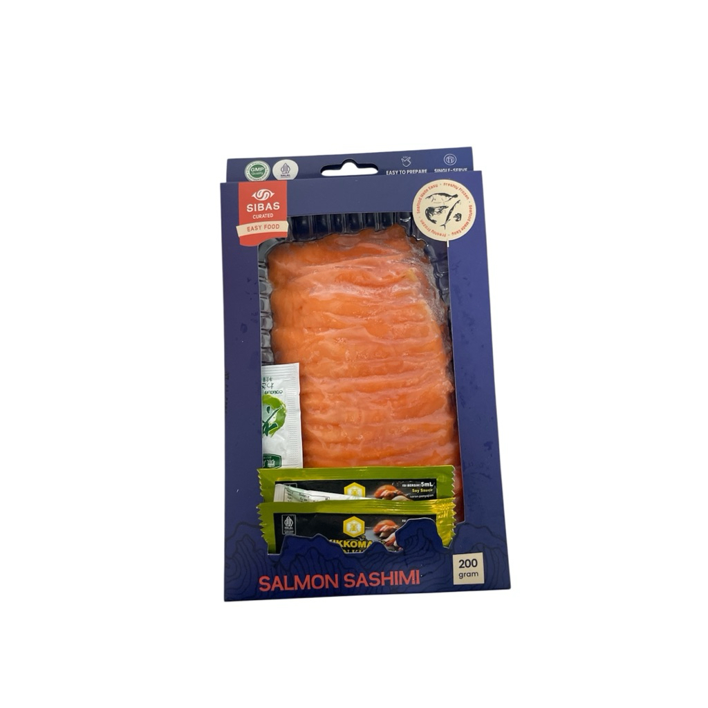 

SIBAS SALMON SHASIMI FROZEN 200 GR