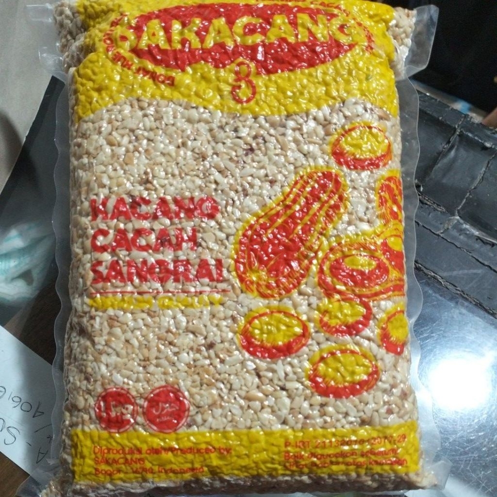 

Kacang Tanah Sangrai siap makan 1kg exp 050526