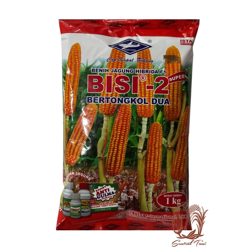 Bibit Jagung BISI - 2  (Bertongkol 2 Kapal terbang) | 1Kg