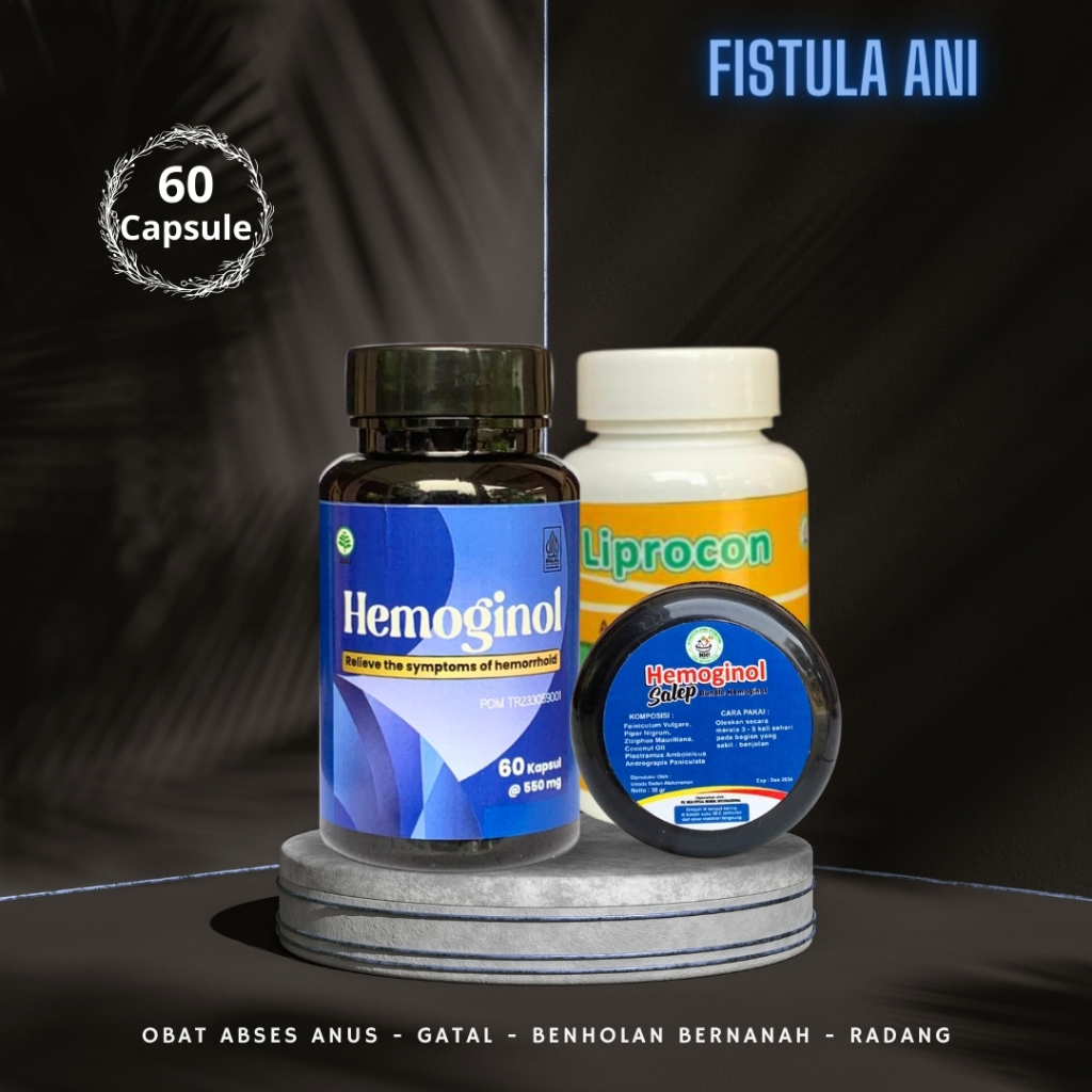 Obat Fistula Ani, Tuntaskan Abses 4nus Tanpa Operasi #LIPROCON #HEMOGINOL #SALEP