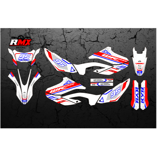 DECAL WR 155 R FULLBODY (017) DEKAL STIKER WR155 BIRU HITAM, MERAH, KUNING, HIJAU, BIRU TUA/MUDA, EM