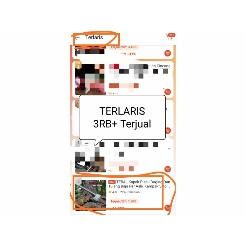 3RB+ Terjual - GRATISS BENIH KANGKUNG - TEBAL     Kapak Pisau Daging dan Tulang Baja Per ASLI - Kamp