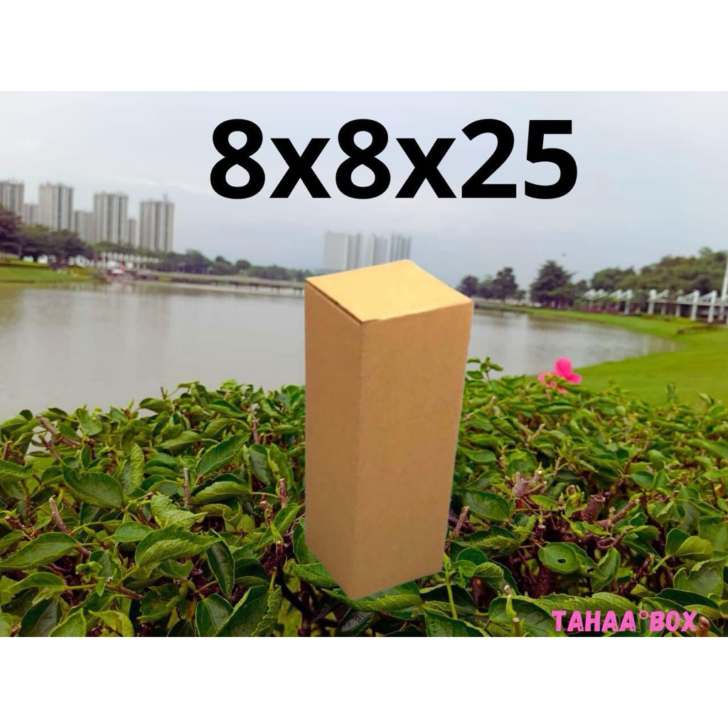 

kardus packing ukuran 8x8x25