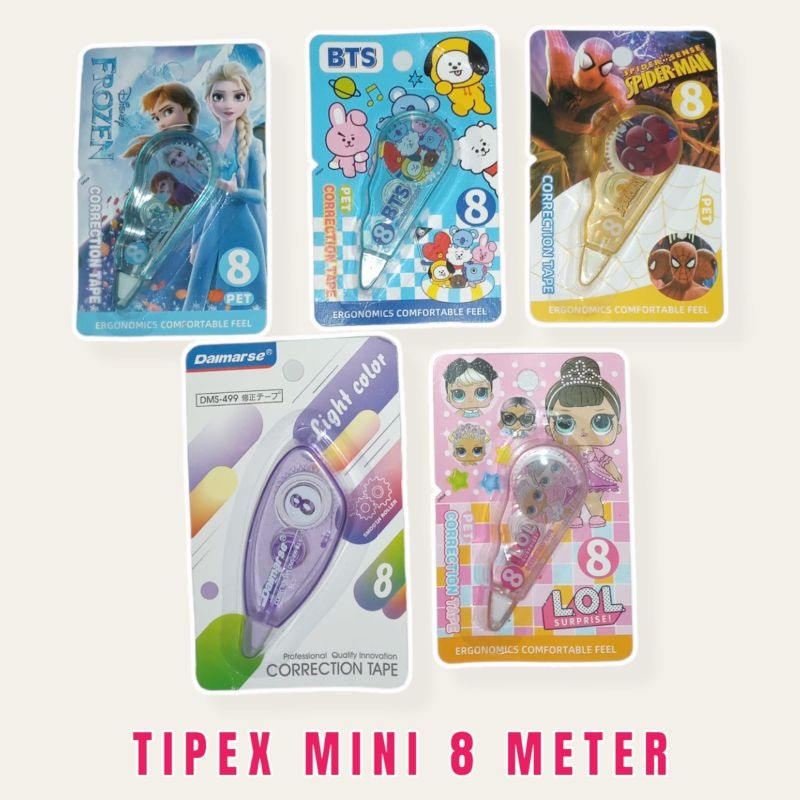 

1pcs Tipex Kertas Mini Tipex Kertas Kecil Fancy Lucu