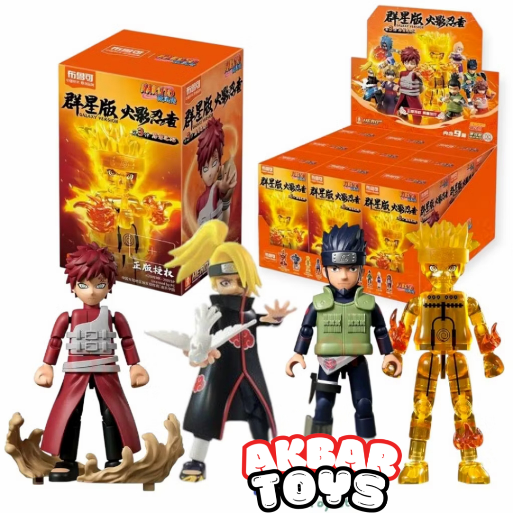 Blokees Naruto Galaxy Version Figures