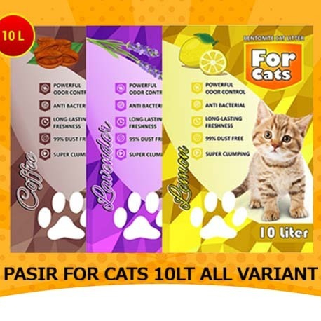 For Cats Pasir Kucing 10 Liter