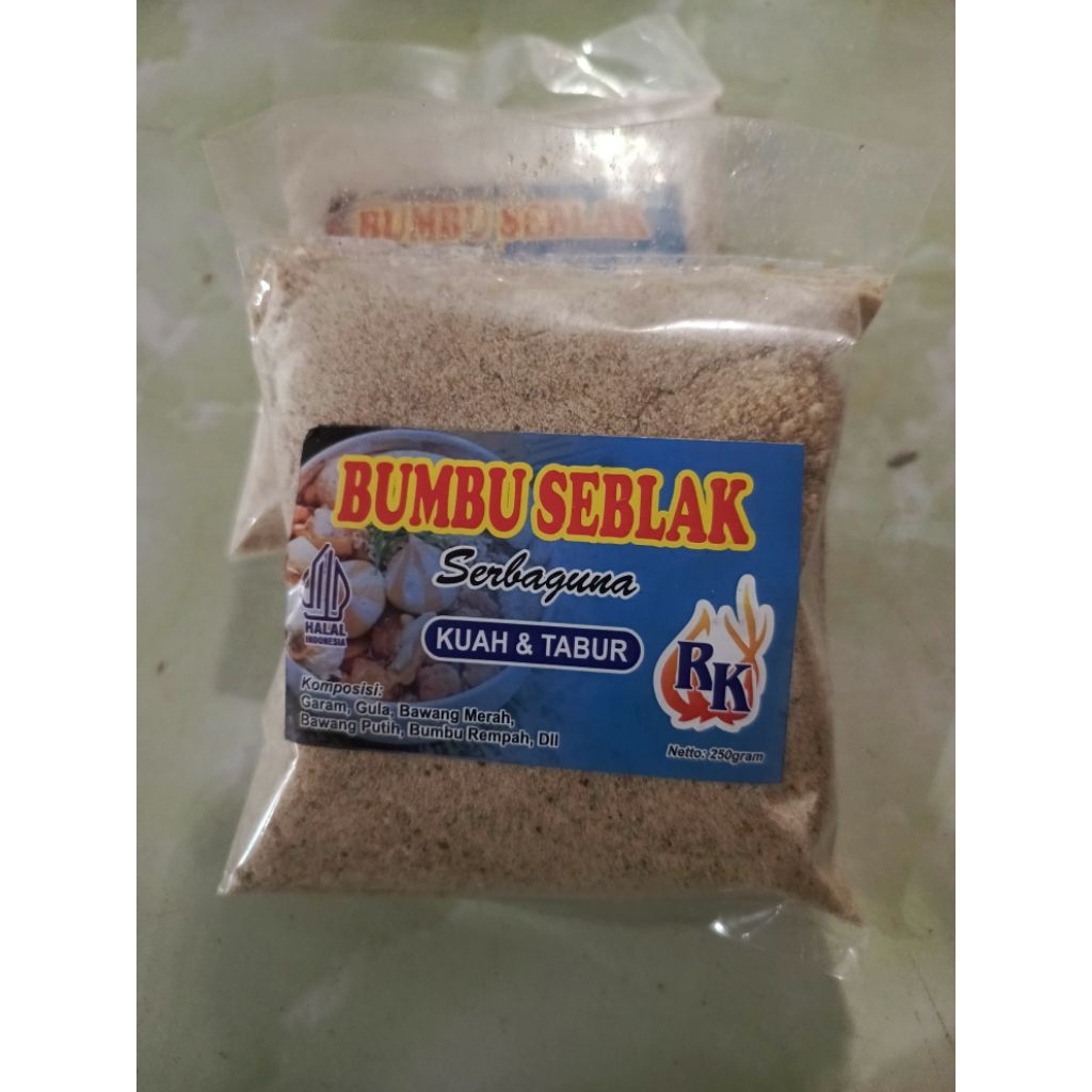 

bumbu Kadu serbaguna seblak baso Aci dll kemasan 1kg