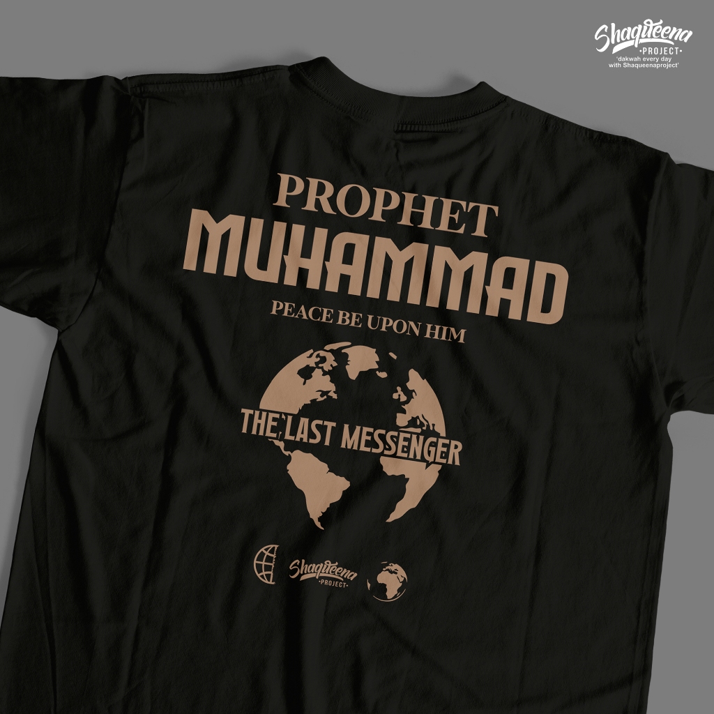 Kaos Prophet Muhammad - Kaos Dakwah Sejarah Islam Original Shaqueena Project