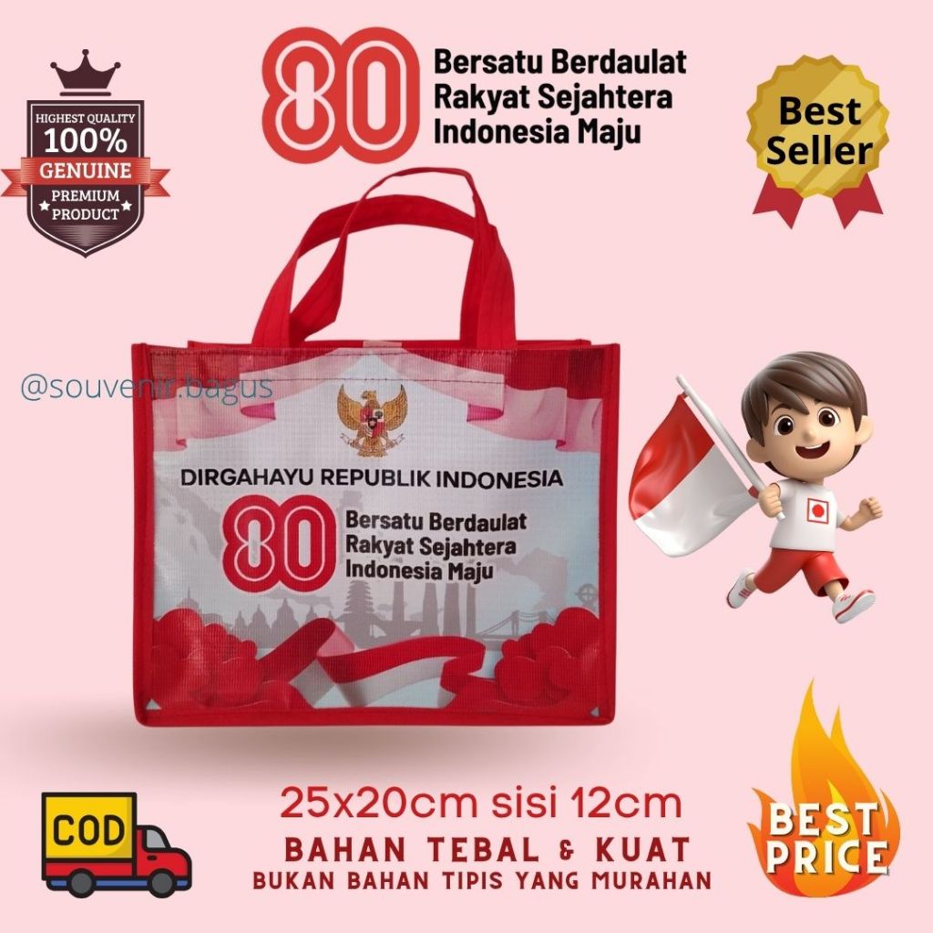 

Tas hadiah tujuh belasan 17an HUT RI 79 dirgahayu republik indonesia lomba anak anak RT