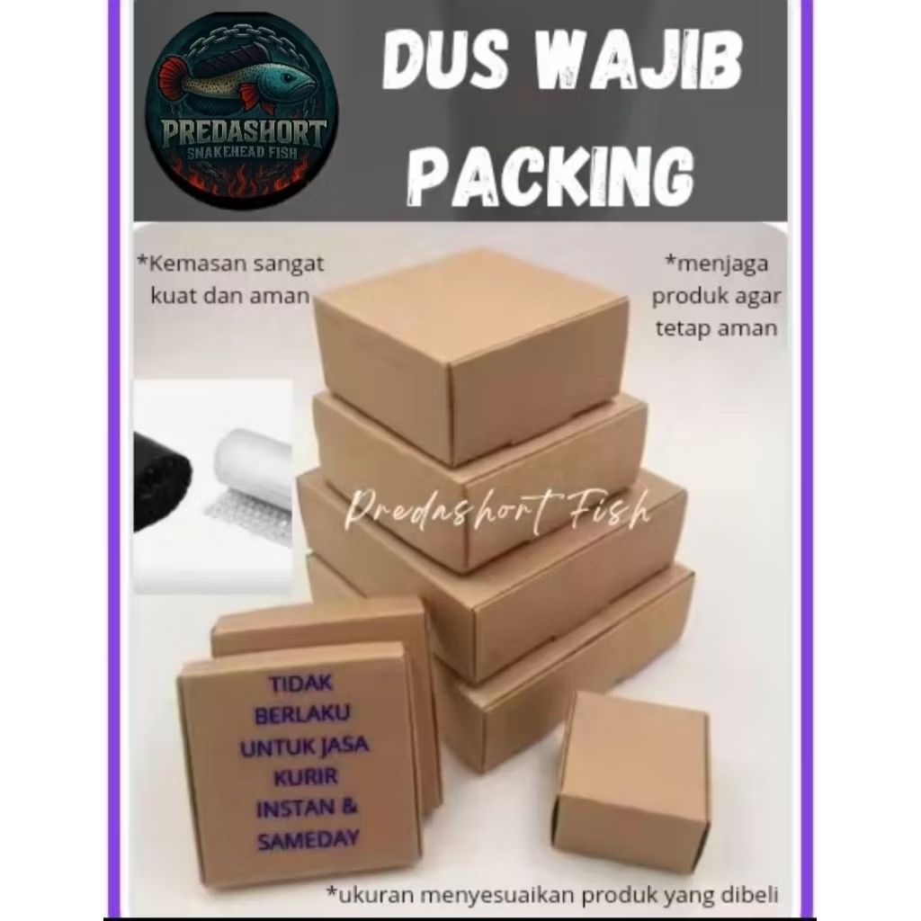 

dus packing garansi free sticker