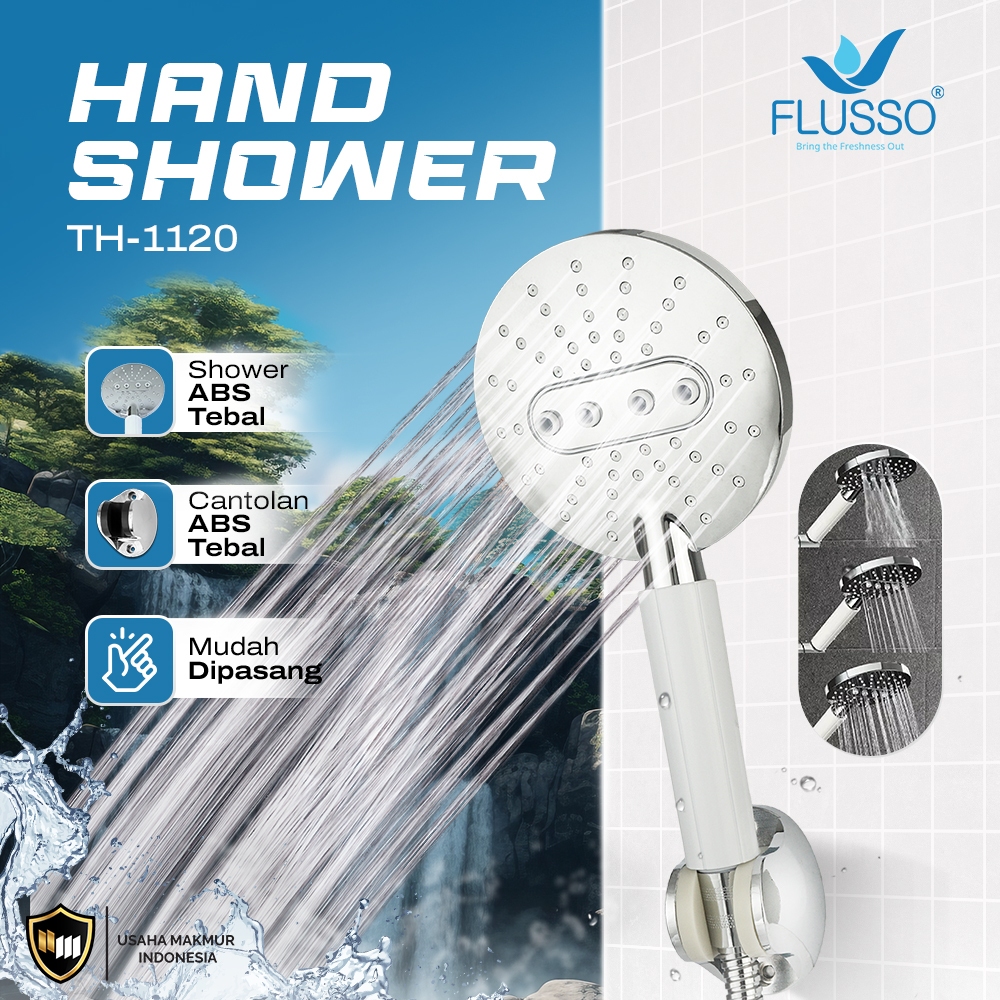 VELOCE SHOWER TANPA SELANG | Hand Shower | Hand Shower Tanpa Selang | Kepala Shower 616