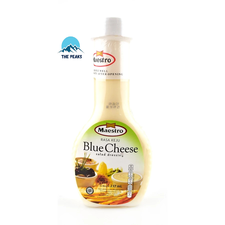 

(The Peaks) Maestro Blue Cheese Salad Botol 237 Ml