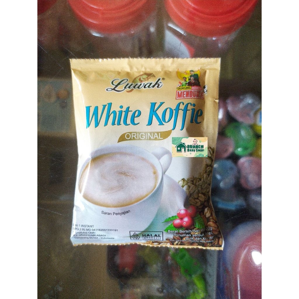 

Eceran 1 Renceng Kopi Luwak White Koffie Original 20 Gram