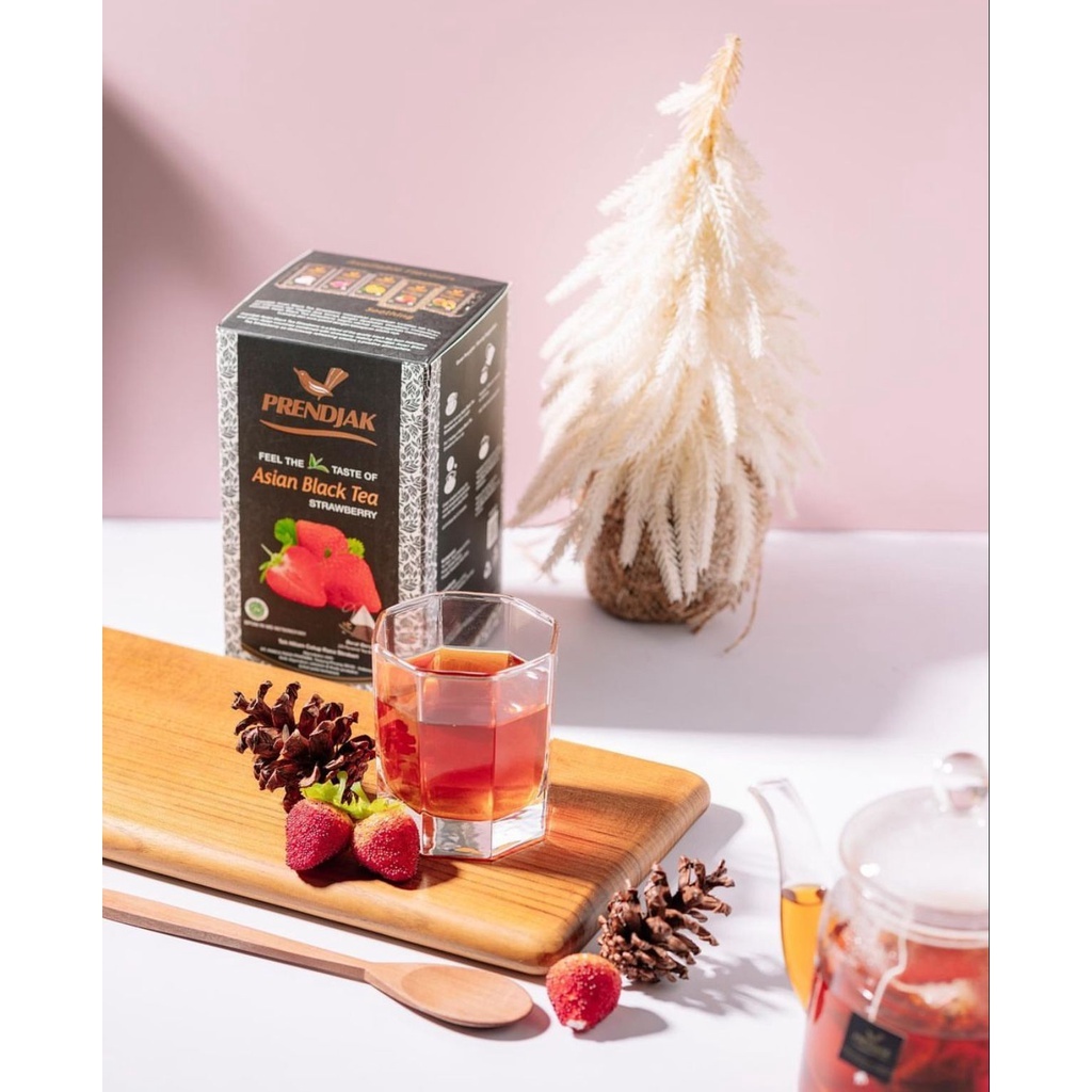 

[oddsolshop] pekanbaru/Prendjak Asian Black Tea Strawberry 50GR / Teh Hitam Stroberi