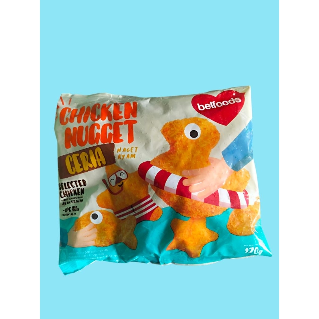 

Belfoods Chicken Nugget Ceria 170gr