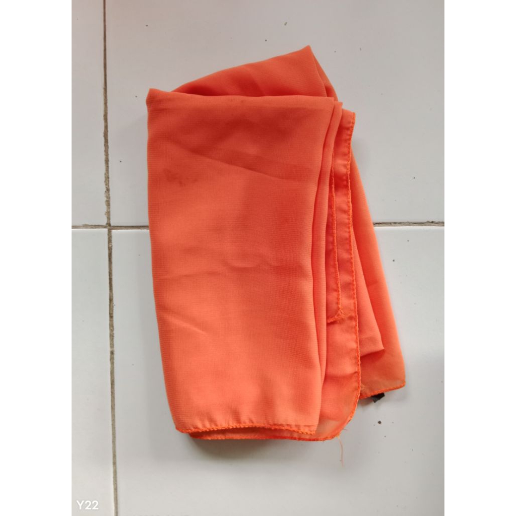 hijab segi empat preloved