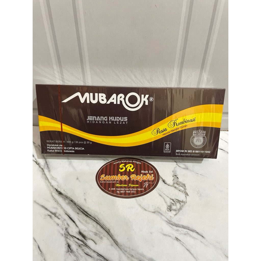 

JENANG MUBAROK KOMBINASI BERAT 600 gram