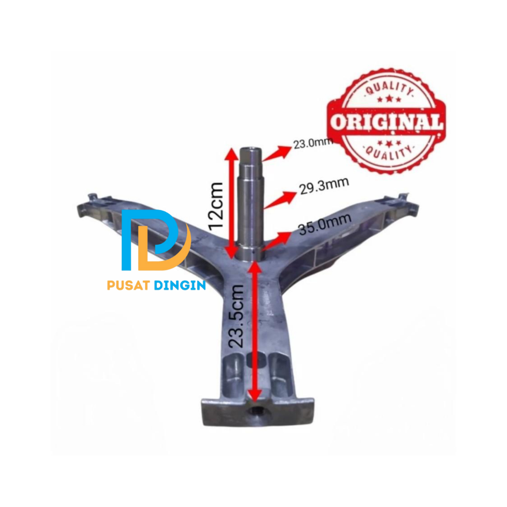 Spider Segitiga Mesin Cuci Samsung WW75K52E0UW & WW80J42G0IW