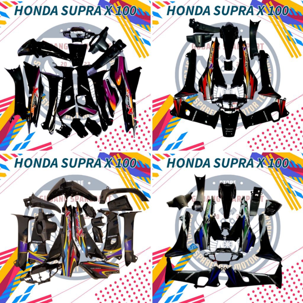 Full bodi supra x old, full bodi supra x 100, cover bodi supra x lama, sayap supra x lama