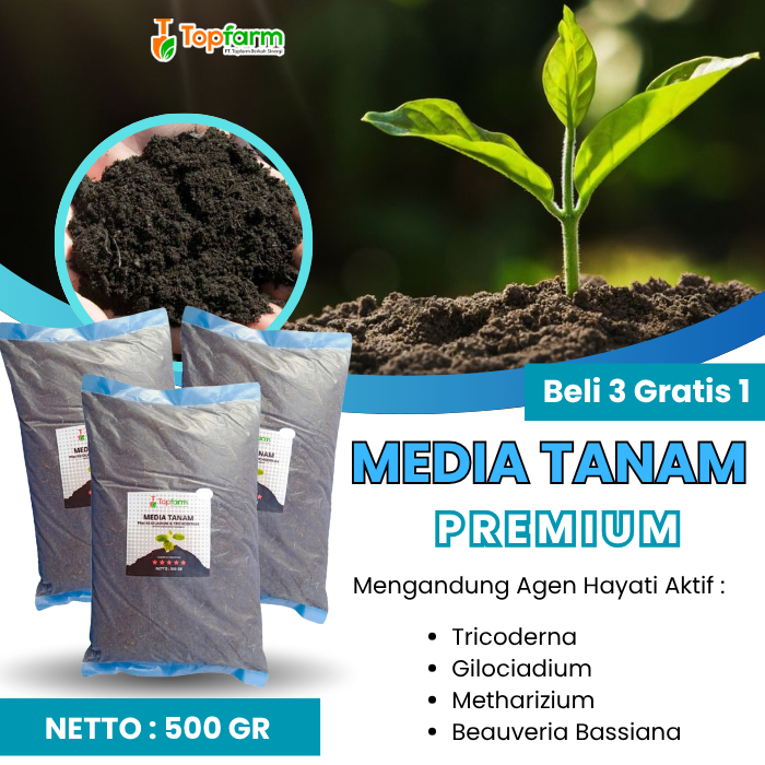 Pupuk Media Tanam/ Media Tanam Siap Pakai/ Media Tanam Premium/ Pupuk Media Tanam Siap Pakai