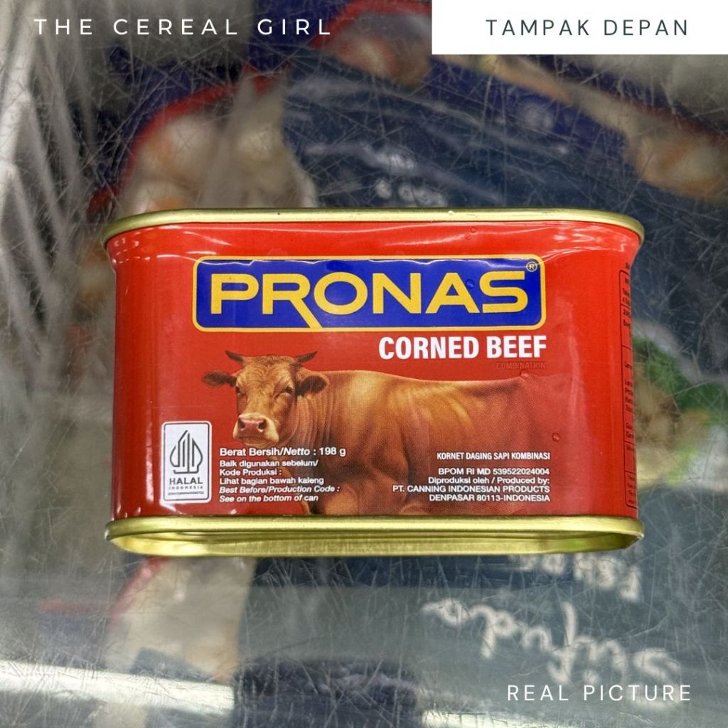 

[KONDISI BARU - 100% ORIGINAL] PRONAS Corned Beef 198gr