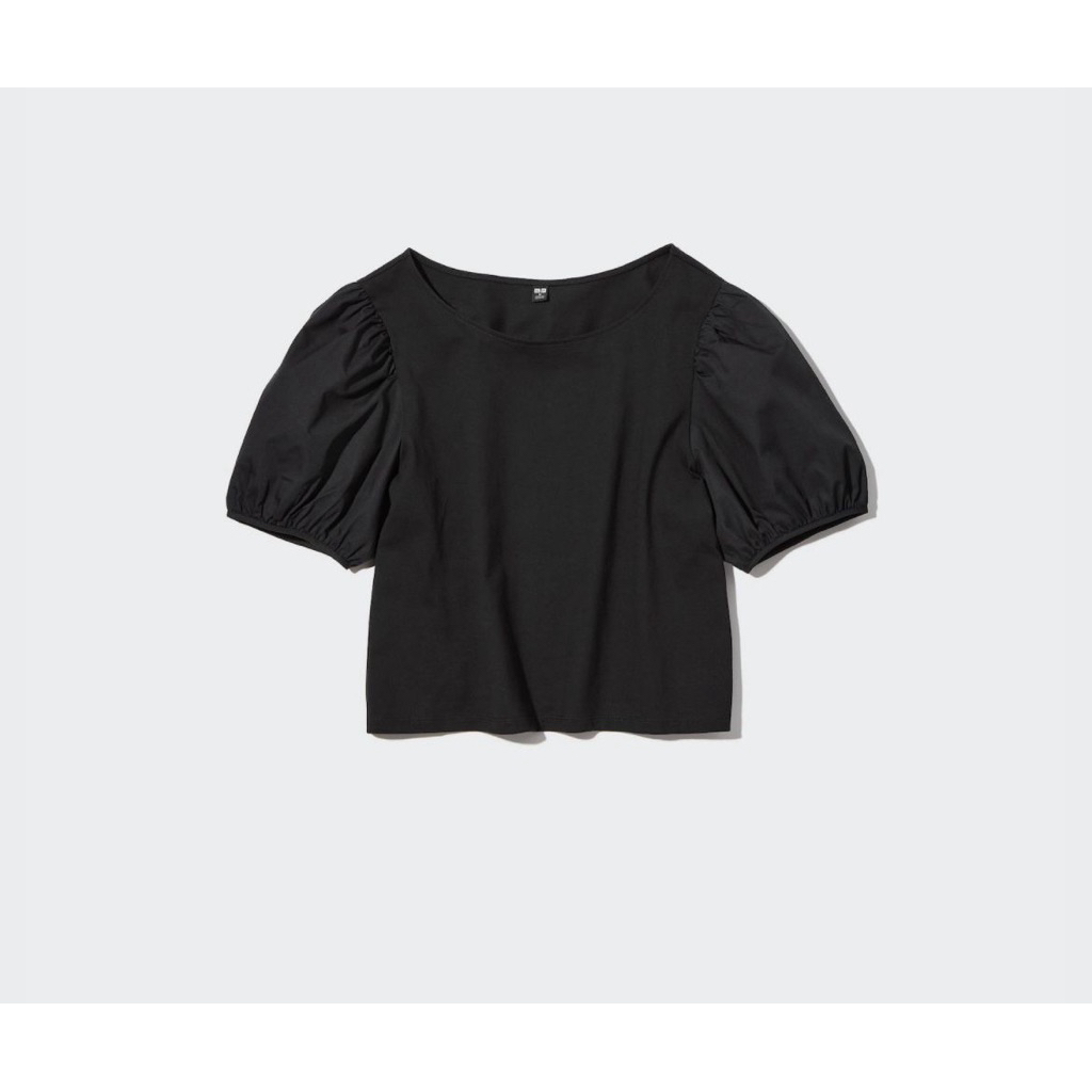 UNIQLO SHIRT WOVEN COMBINATION PUFF