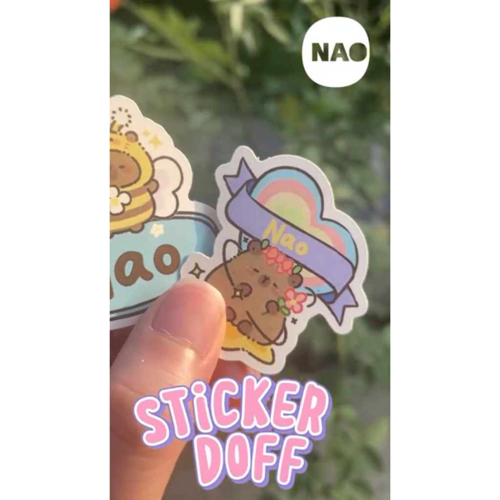 

LAMINASI STIKER WATERPROFF