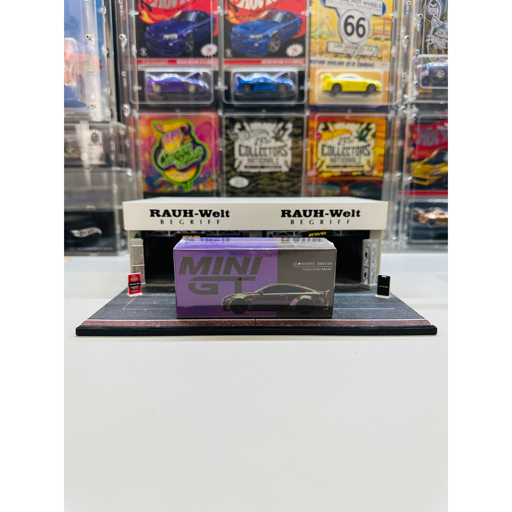 Mini GT No 228 LB Works BMW M4 Purple Green Metallic