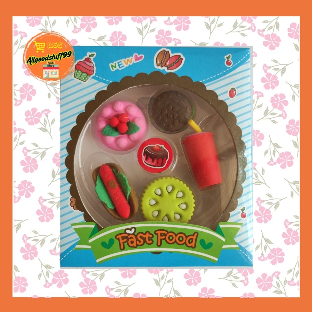 

PENGHAPUS PENSIL FAST FOOD