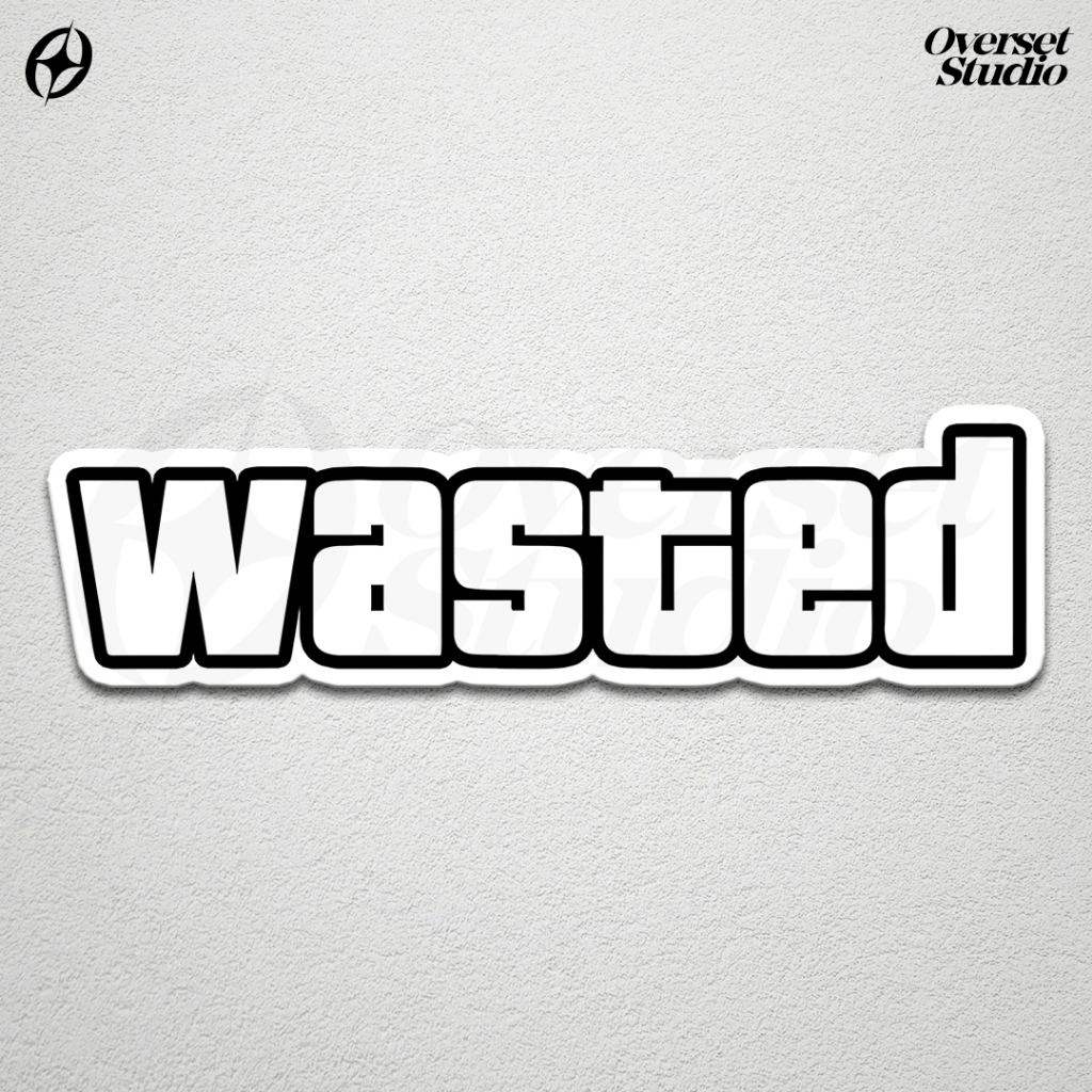 

(GRATIS ONGKIR & COD) Stiker Sticker GTA San Andreas Wasted / Stiker Rockstar Games GTA Wasted / Sticker Vinyl Glossy GTA / Sticker Aesthetic / Sticker Band / Stiker Brand Lokal / Stiker Satuan / Sticker Custom / Sticker Helm / Stiker Anti Air