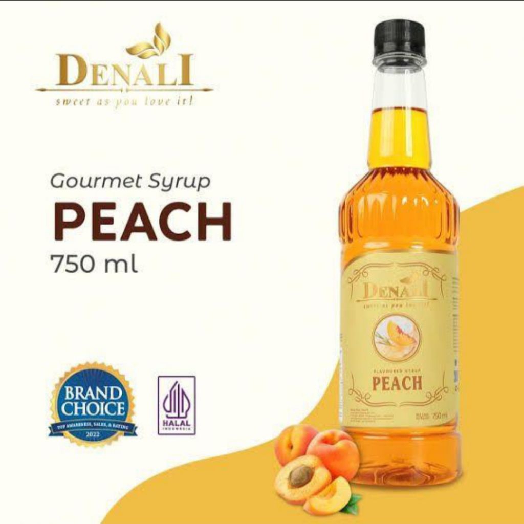 

DENALI SYRUP PEACH 750 ml