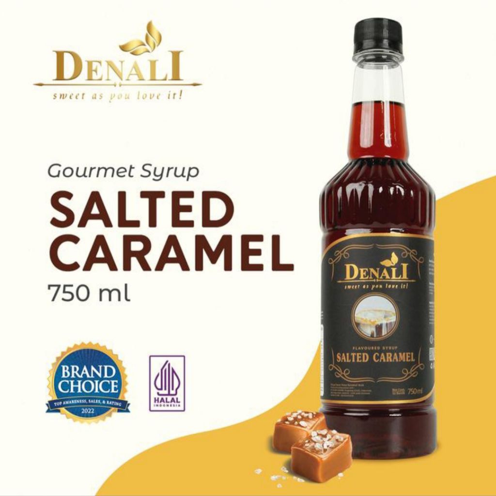 

DENALI SYRUP SALTED CARAMEL 750 ml