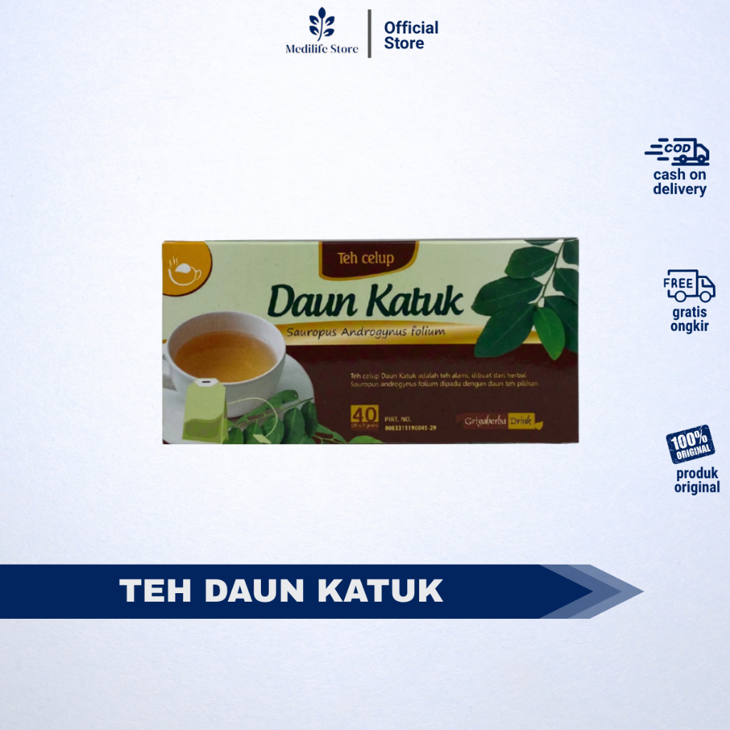 

TEH HERBAL DAUN KATUK – teh pelancar ASI alami | nutrisi tambahan untuk ibu menyusui | minuman sehat tanpa pengawet | halal BPOM | aman dikonsumsi harian