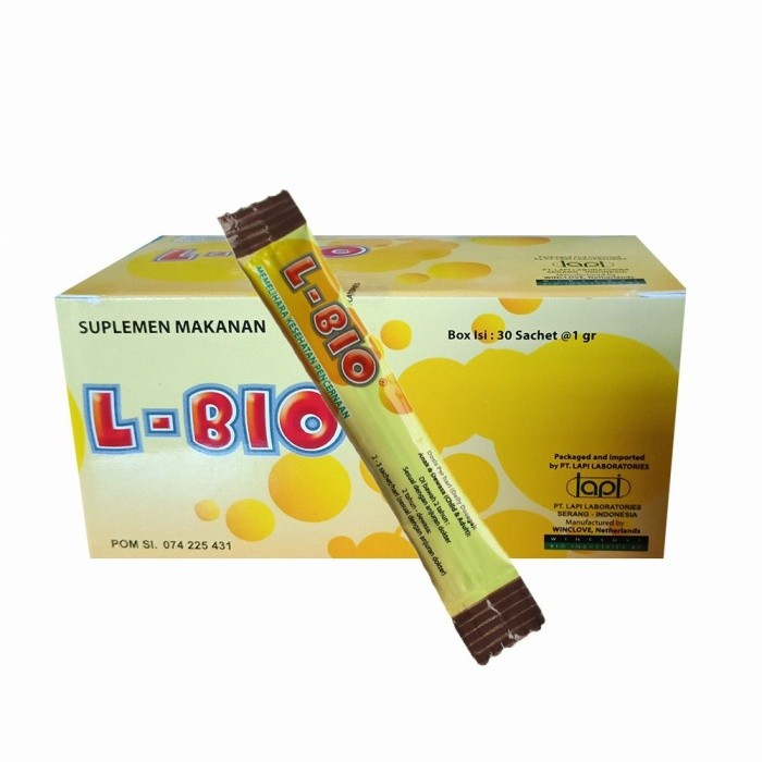 L-Bio Sachet Original - Probiotik Obat Diare Anak - Suplemen Kesehatan Pencernaan Anak