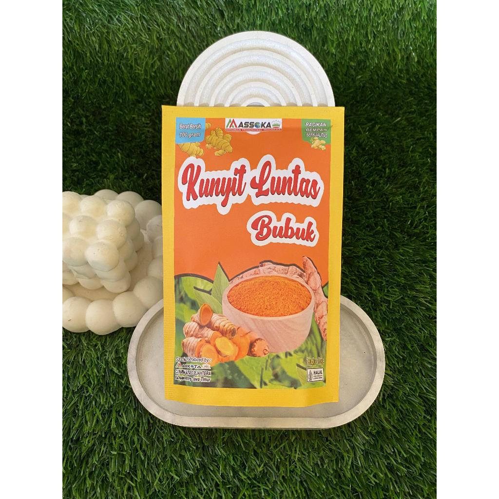 

Kunyit Luntas Bubuk Massoka | Minuman Rempah | Tanpa Gula