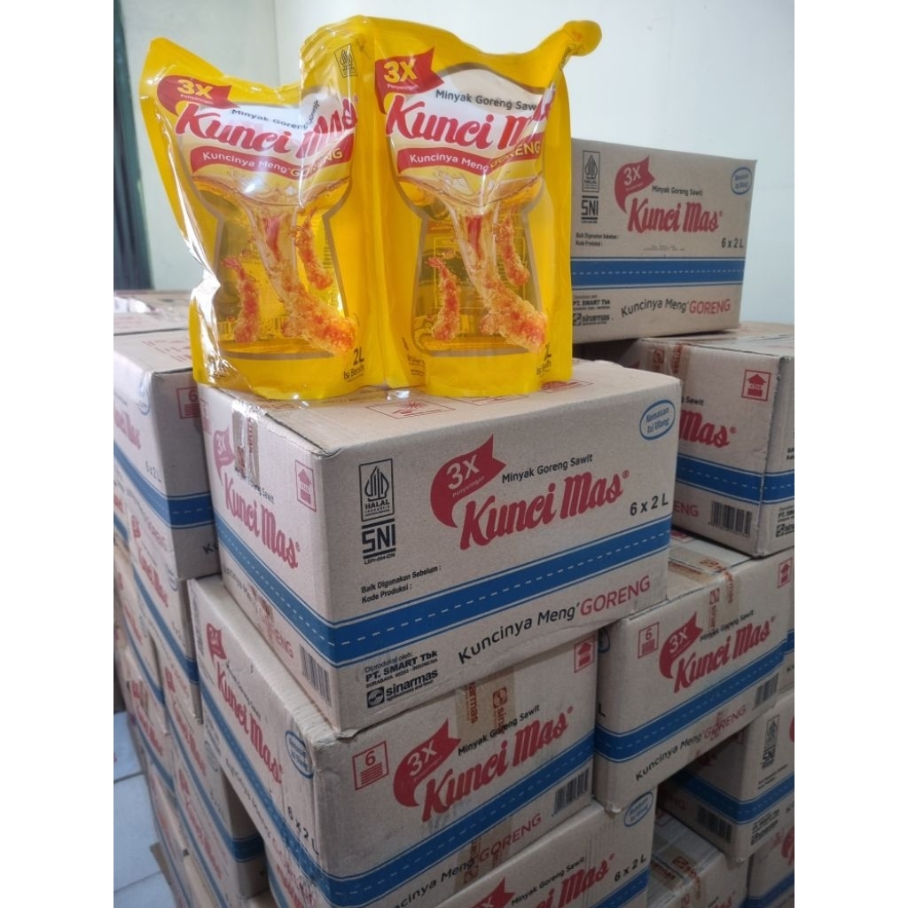 

Minyak Goreng Kunci Mas 6 x 2 Liter (Karton)