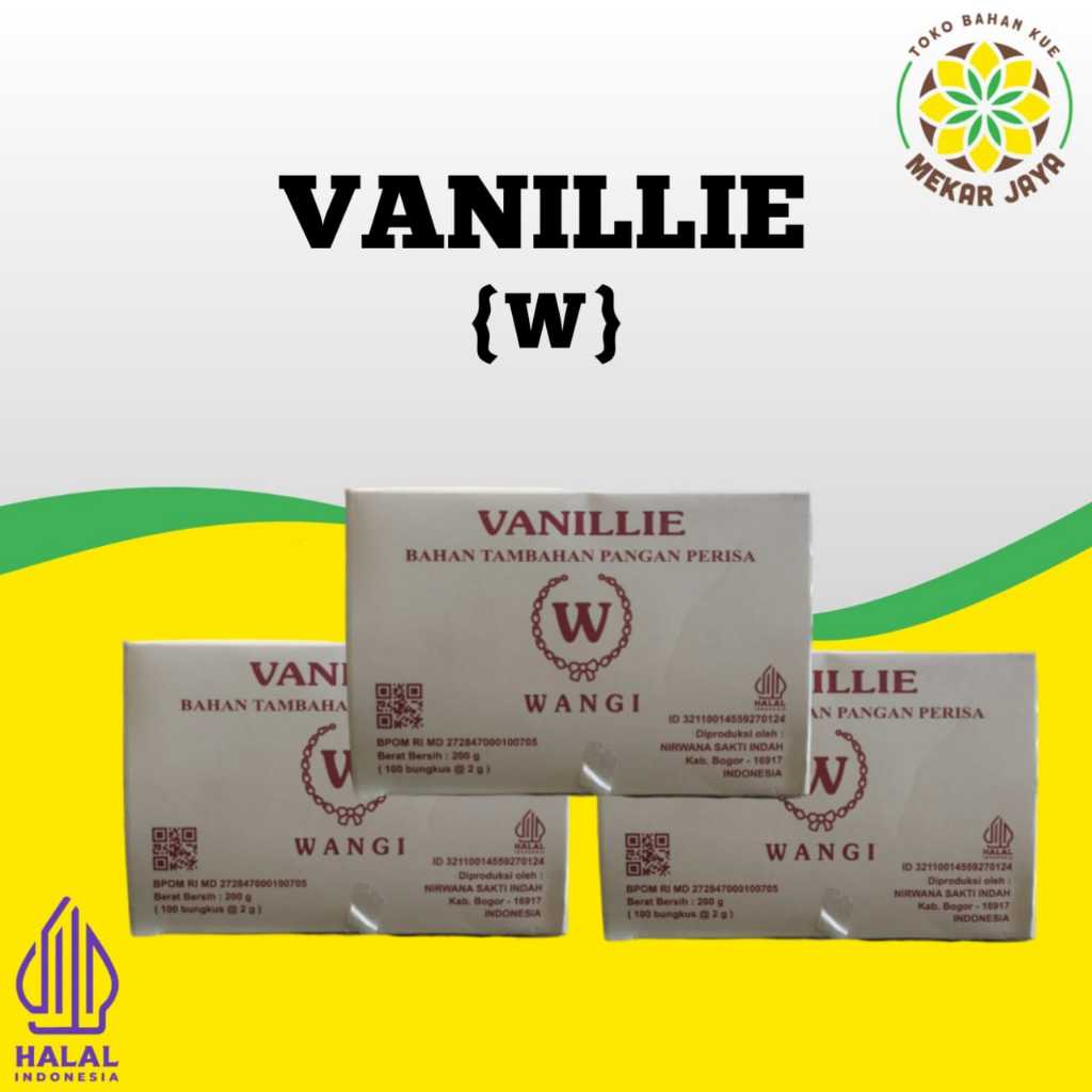 

1Box Vanili Bubuk W / Prisa Vanillie / Penyedap Rasa Vanillie