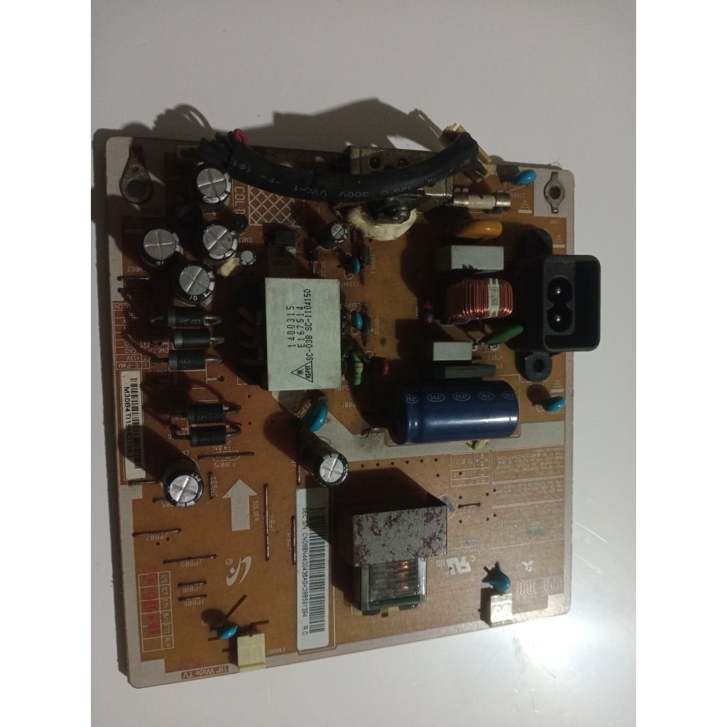 mesin psu Samsung LA 19 D400 normal