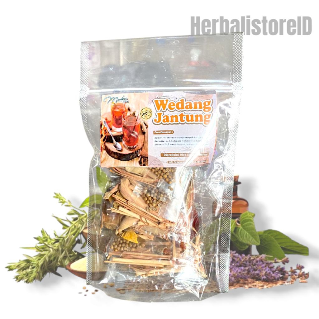 

Wedang Jantung Kemasan 5 Sachet Wedang Seduh Herbal Untuk kesehatan jantung