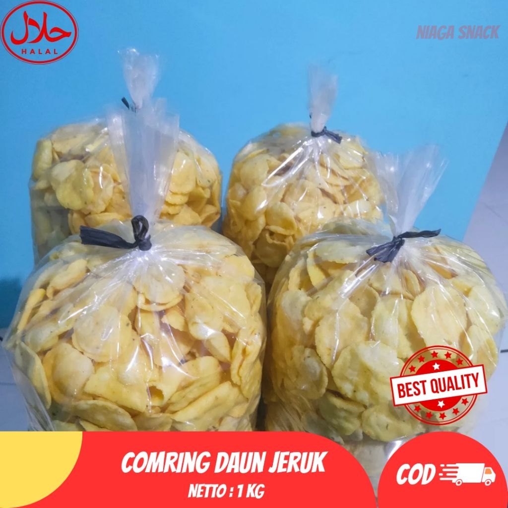 

1 Kg Comring / Kecimpring Singkong / Makana Cemilan / Food