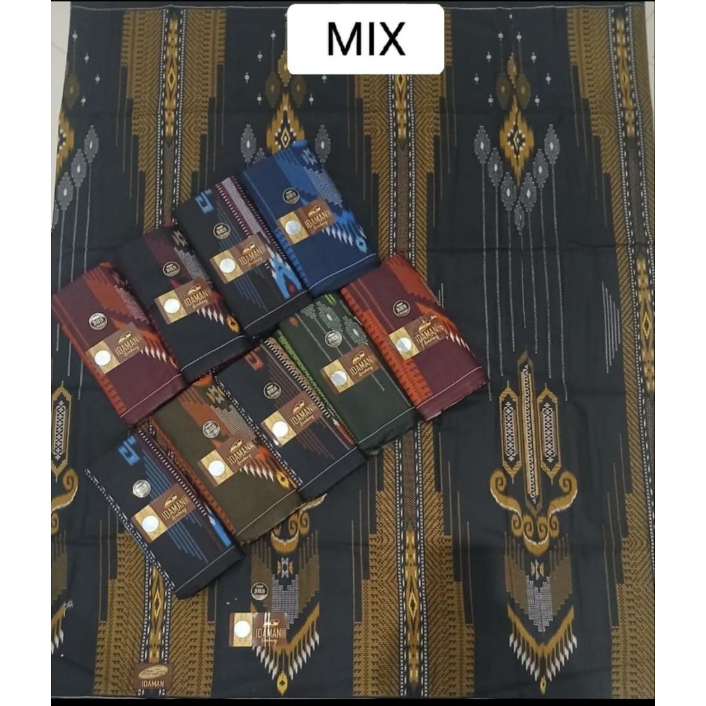 Grosir 10 pcs Sarung Atlas idaman harmoni kembang