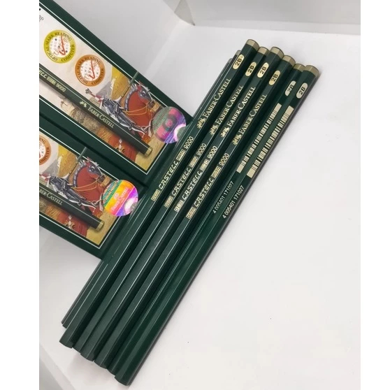 

Pensil Faber Castell 2B, HB, H, 3B, 4B, 5B, 6B Pencil Pinsil Feber Castell Ori 100% Original Asli Authentic